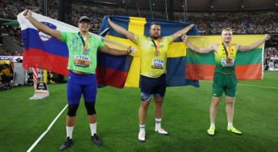 ​（田径世锦赛）男子铁饼：瑞典选手斯塔尔破赛会纪录夺冠