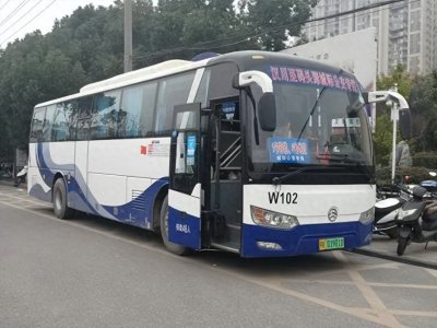 ​公交车体验，从武汉到汉川