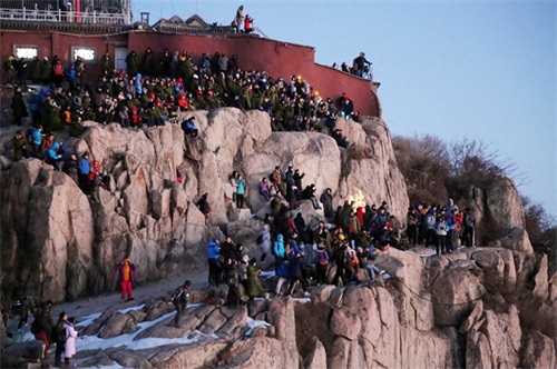 日观峰,山东游览名胜