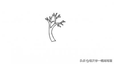 ​每天学一幅简笔画--秋天的景色简笔画步骤