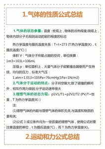 ​【高中物理】必备力学体系+知识总结