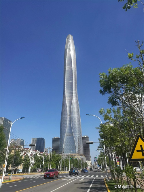 天津滨海新区新地标：“津沽棒”