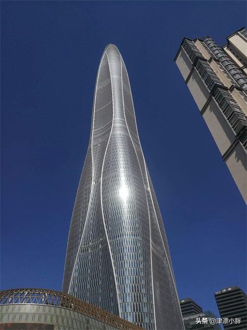 天津滨海新区新地标：“津沽棒”