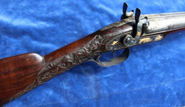 美到男人心坎里的武器——欧式古董猎枪,奢华、大气