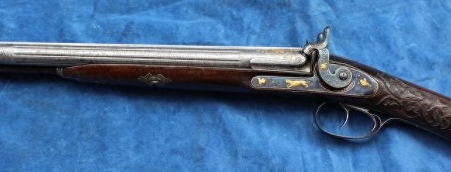 美到男人心坎里的武器——欧式古董猎枪,奢华、大气
