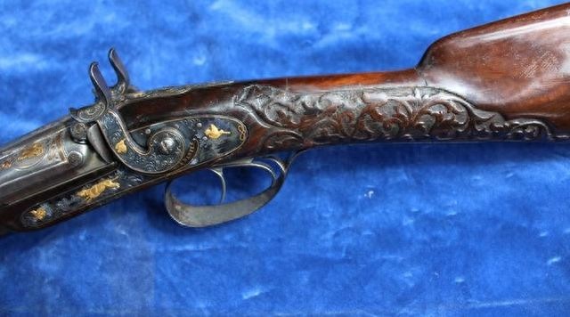 美到男人心坎里的武器——欧式古董猎枪,奢华、大气