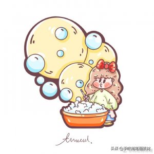 ​游乐园系列简笔画插画