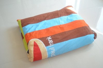 ​原来套被罩这么简单，卷一卷摊一摊，厚棉被轻松套整齐，太实用了