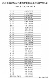 ​教育部公布各地举报电话！