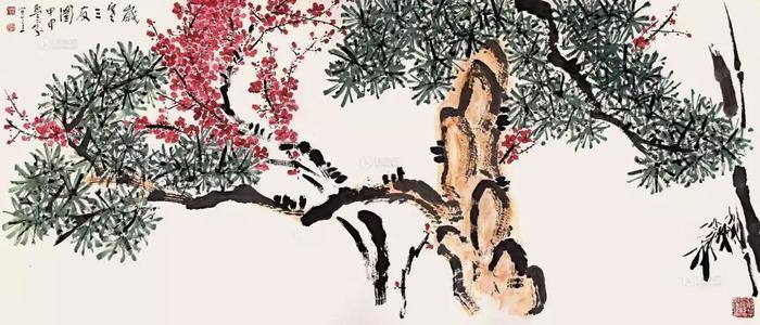 岁寒三友，美到极致！