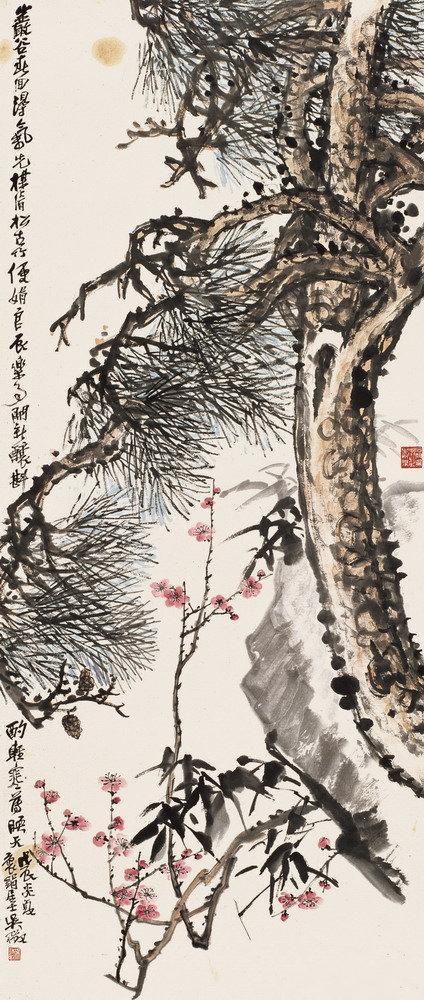 岁寒三友，美到极致！