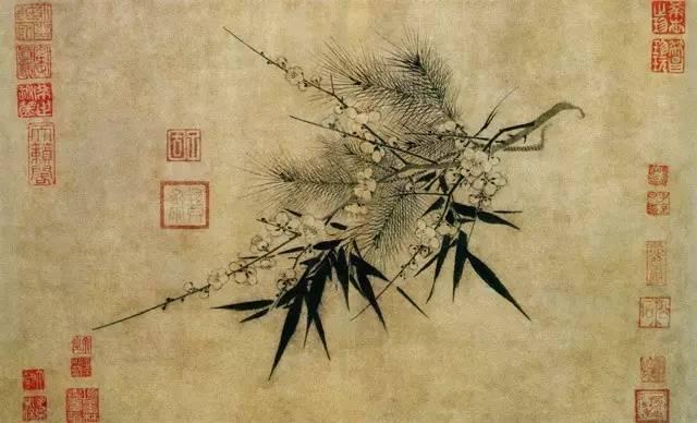 岁寒三友，美到极致！