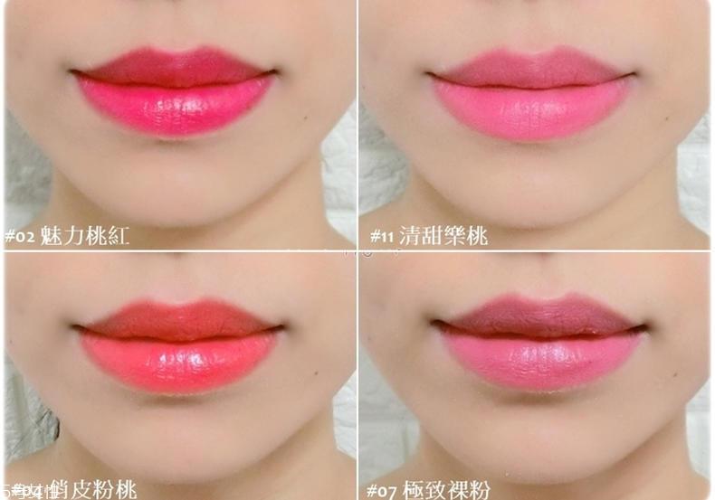 妙巴黎天鹅绒唇釉哪个色好看 4款日常色号对比试色