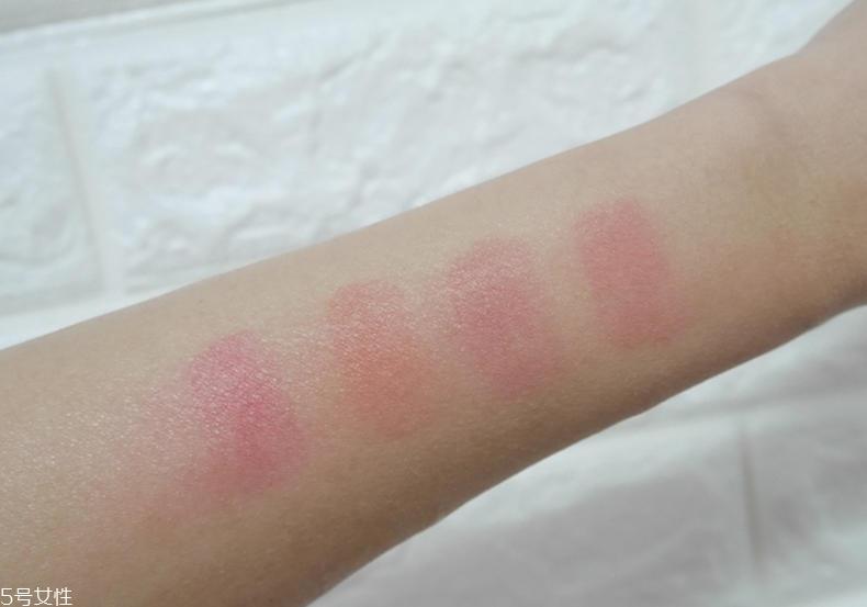 妙巴黎天鹅绒唇釉哪个色好看 4款日常色号对比试色