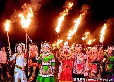 ​火把节是哪个民族的节日几月几号，白族彝族等多民族在6月24日举行