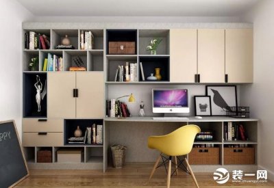​10平米书房这样设计 还能秒变多功能书房兼卧室一体