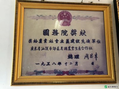 ​你知道吗？汕头“网红”狮头鹅曾荣获“国务院奖状”！