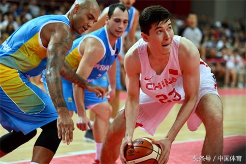 2018国际男篮锦标赛次轮 中国红队2分险胜乌克兰队