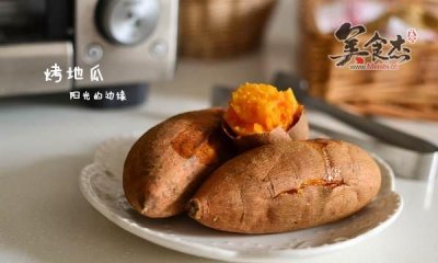 ​烤地瓜用烤箱用多少温度烤多长时间,地瓜切开烤箱多少度烤多久能熟
