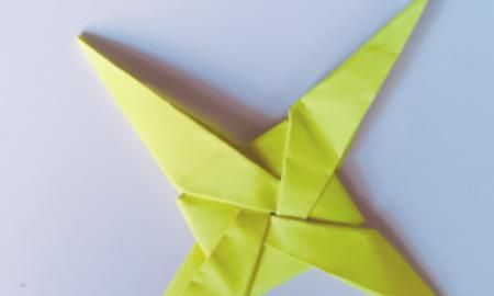 飞镖怎么折，回旋十字飞镖怎么折？图16