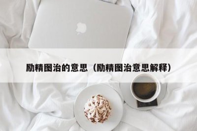 ​励精图治的意思（励精图治意思解释）