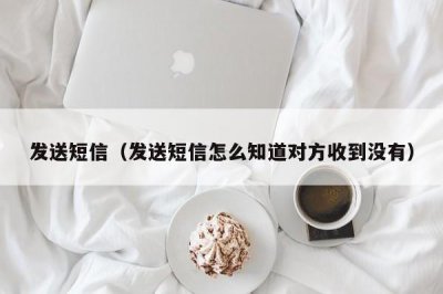​发送短信（发送短信怎么知道对方收到没有）