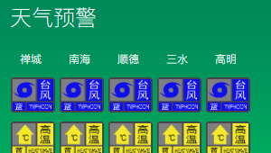 台风橙色预警级别是多少级