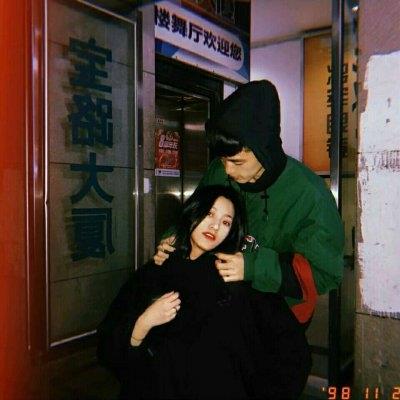 高冷情侣头像一男一女超拽