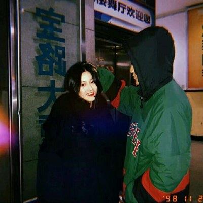 高冷情侣头像一男一女超拽