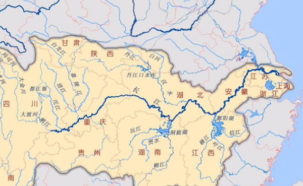 长江最后注入什么海,长江汇入哪个海域图4