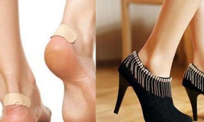 ​鞋跟磨脚，鞋跟的沿磨脚脖子怎么办？