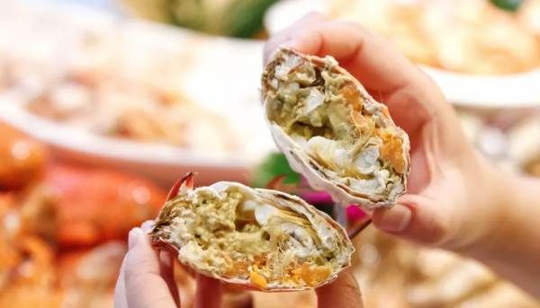 梭子蟹怎么选有蟹黄的,梭子蟹怎么挑选肥的图4