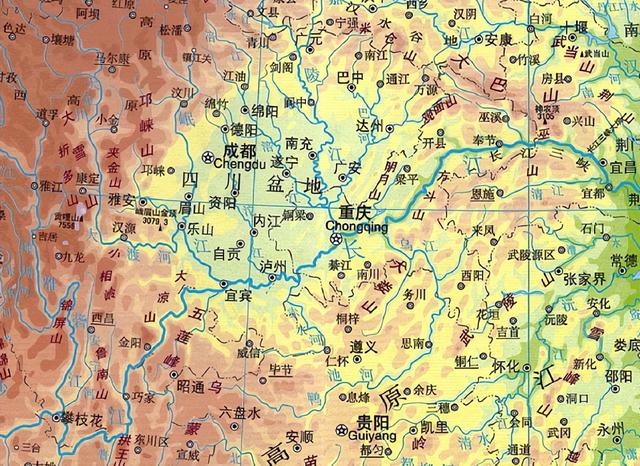 四川为什么叫四川盆地（四川盆地作用这么大）(4)