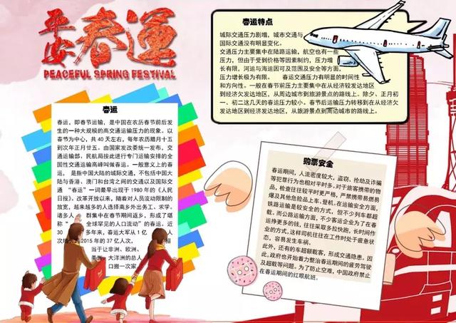 春节手抄报又简单又漂亮不带文字（春节手抄报不会做）(20)