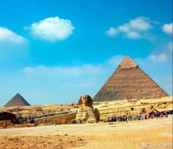 ​河北狮身人面像被拆，疑再遭埃及投诉，改为“喷水鹿头狮身”