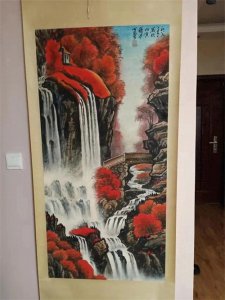 ​李可染万山红遍