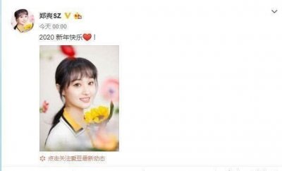 ​郑爽时隔三年回归微博, 张翰6年来首送祝福, 网友回复耐人寻味