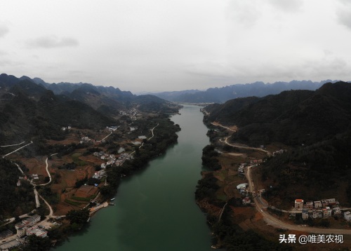 航拍图片：广西母亲河红水河东兰段，生命如水有哪段不美？