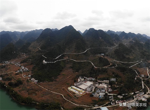 航拍图片：广西母亲河红水河东兰段，生命如水有哪段不美？