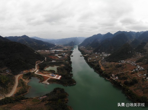 航拍图片：广西母亲河红水河东兰段，生命如水有哪段不美？