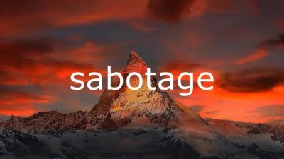 ​每日单词：sabotage