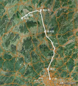 ​G6146次列车由广州至永州，列车绕行衡阳东站