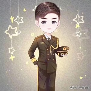​多款军人手绘头像合集，致敬最可爱的军人
