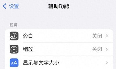 ​iPhone「旁白」功能出现 Bug