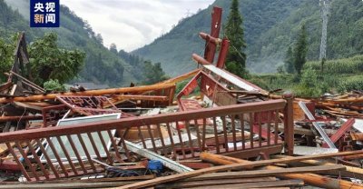 ​四川绵阳北川发生山洪，亲历者称公路被淹成河！幸无人员伤亡