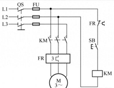 ​电路识图---点动电路原理及电路中元器的作用