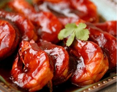 ​滋味美到心里，教您烹制酸甜可口的红焖大虾