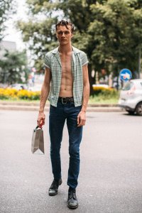 ​街拍男模图片