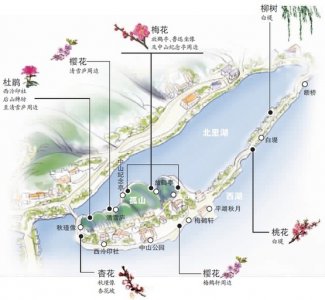 ​收集一些杭州旅游地图，希望大家喜欢（偷个懒不备注文字了）